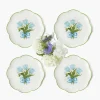 Mrs. Alice Blue Tulip Starter Plates (Set of 4)< Summer Crockery | Starter Plates