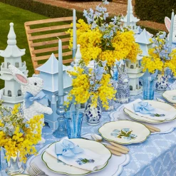 Mrs. Alice Blue Tulip Starter Plates (Set of 4)< Summer Crockery | Starter Plates