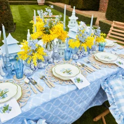 Mrs. Alice Blue Tulip Starter Plates (Set of 4)< Summer Crockery | Starter Plates