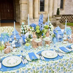 Mrs. Alice Blue Tulip Tablecloth< Tablecloths