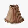 Mrs. Alice Brown Frilled Silk Lampshade (18cm)< Lampshades