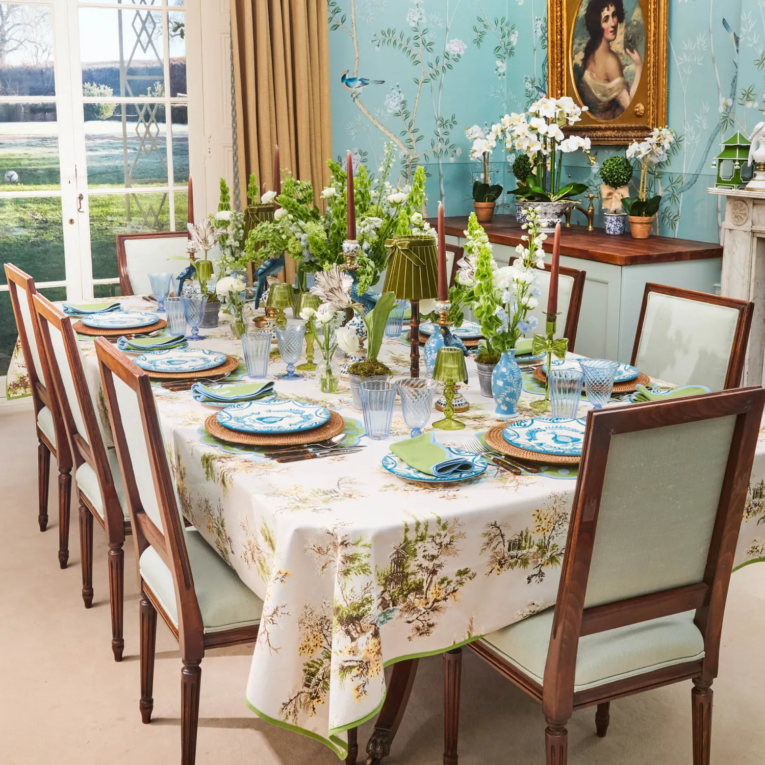 Mrs. Alice Brown Rattan Charger Plates (Set of 4)< Summer Table Linen | Placemats