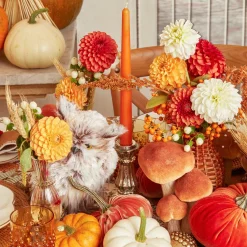 Mrs. Alice Burnt Orange Candles (Set of 8)< Candles