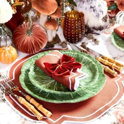 Mrs. Alice Burnt Orange Napkin Bows (Set of 4)< Napkin Rings & Bows