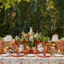 Mrs. Alice Burnt Orange Napkin Bows (Set of 4)< Napkin Rings & Bows