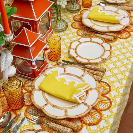Mrs. Alice Burnt Orange Pagoda Lantern< Year-round Decorations | Autumn Decorations