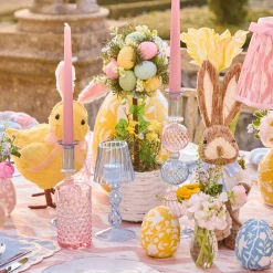 Mrs. Alice Camille Pink & Blue Candle Set< Candles | Candlescapes