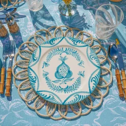 Mrs. Alice Cara Woven Placemats (Set of 4)< Placemats