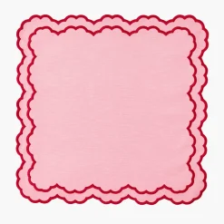 Mrs. Alice Carolina Pink Napkins (Set of 4)< Napkins | Mrs. Alice Monogram