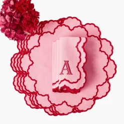 Mrs. Alice Carolina Pink Placemats (Set of 4)< Placemats | For Her