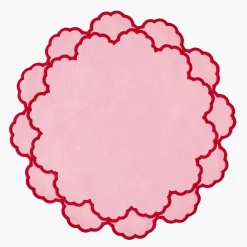 Mrs. Alice Carolina Pink Placemats (Set of 4)< Placemats | For Her