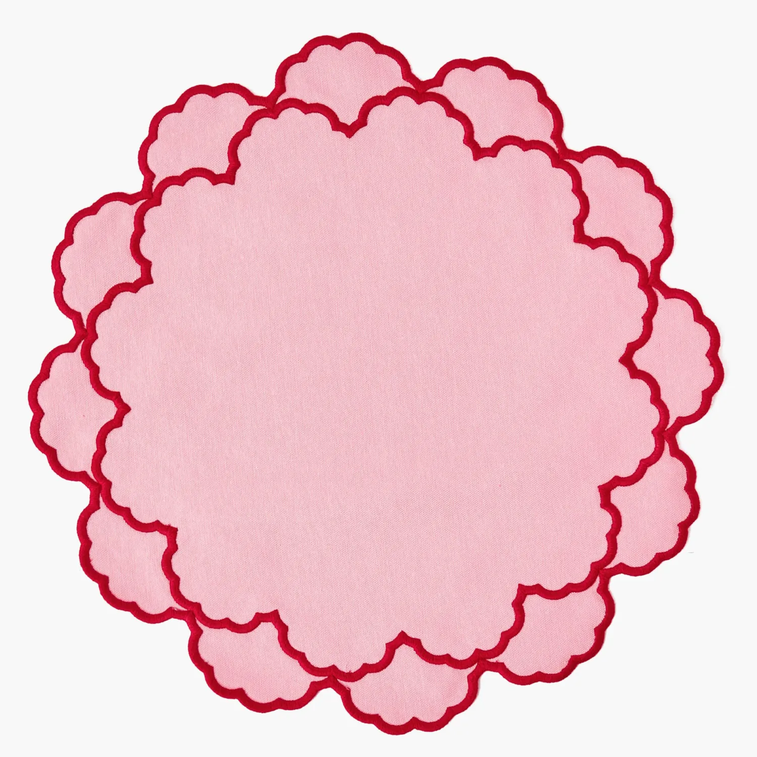 Mrs. Alice Carolina Pink Placemats (Set of 4)< Placemats | For Her