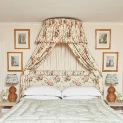 Mrs. Alice Celadon Silk Eiderdown< Bedding | For Her