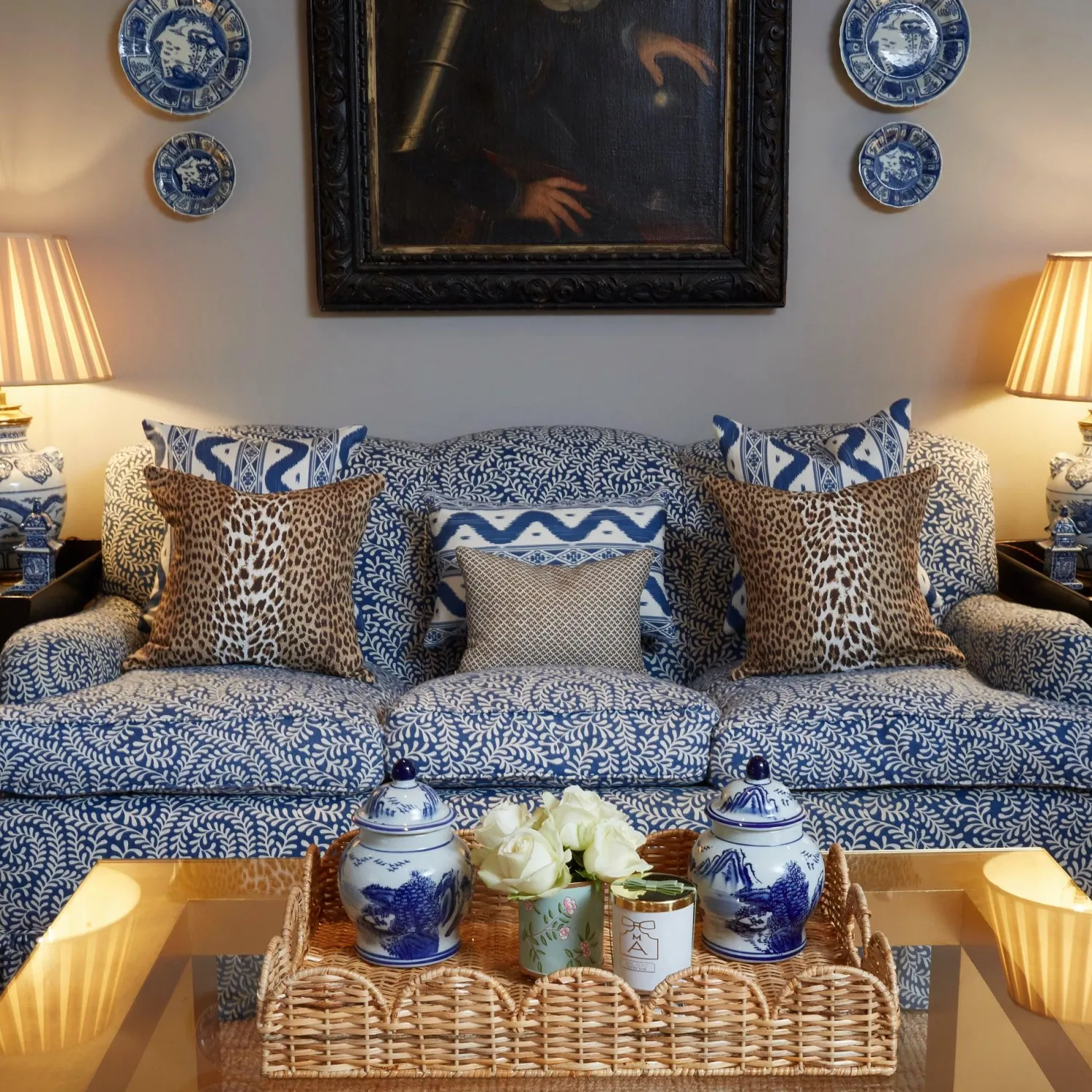 Mrs. Alice Chestnut Brown Leopard Fabric< Serena Fresson Fabrics