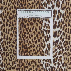 Mrs. Alice Chestnut Brown Leopard Fabric< Serena Fresson Fabrics