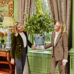 Mrs. Alice Chestnut Brown Leopard Fabric< Serena Fresson Fabrics