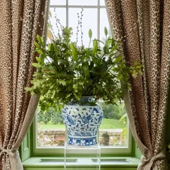 Mrs. Alice Chestnut Brown Leopard Fabric< Serena Fresson Fabrics