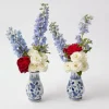 Mrs. Alice Chinoiserie Bud Vase (Pair)< Vases | Vases & Planters