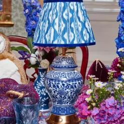 Mrs. Alice Chinoiserie Rechargeable Lamp< Rechargeable Table Lamps | Lamp Stands