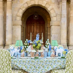 Mrs. Alice Chinoiserie Rechargeable Lamp< Rechargeable Table Lamps | Lamp Stands