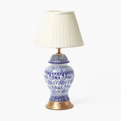 Mrs. Alice Chinoiserie Rechargeable Lamp< Rechargeable Table Lamps | Lamp Stands