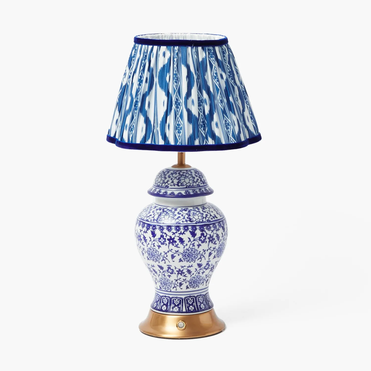Mrs. Alice Chinoiserie Rechargeable Lamp< Rechargeable Table Lamps | Lamp Stands
