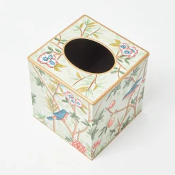 Mrs. Alice Chinoiserie Tole Tissue Box< For Her | For The Homemaker