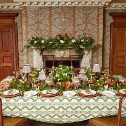 Mrs. Alice Chocolate Bow Laurel Placemats (Set of 4)< Placemats