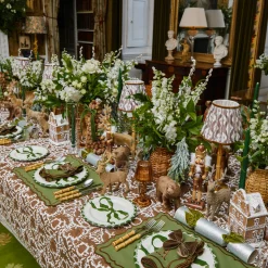 Mrs. Alice Chocolate Brown & Gold Nutcracker (Pair)< Christmas Decorations