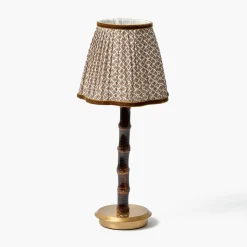 Mrs. Alice Chocolate Lotus Lampshade (18cm)< Lampshades