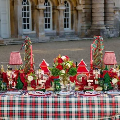 Mrs. Alice Christmas Garland Starter Plate (Set of 4)< Starter Plates | Crockery Sets