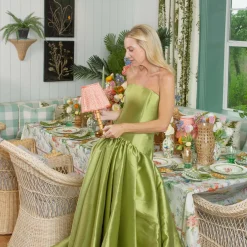 Mrs. Alice Coral Lotus Lampshade (18cm)< Lampshades