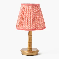 Mrs. Alice Coral Lotus Lampshade (18cm)< Lampshades