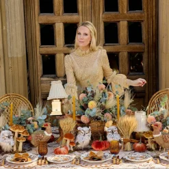 Mrs. Alice Cream Frilled Silk Lampshade (18cm)< Lampshades