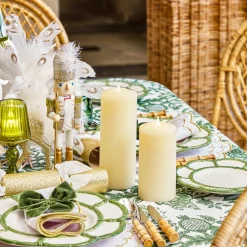 Mrs. Alice Cream LED Pillar Candle Set (Set of 4)< Candles | Candlescapes