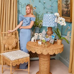 Mrs. Alice Daisy Rattan Chair< Furniture | Furniture