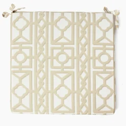 Mrs. Alice Daisy Rattan Chair with Pavilion Cushion< Furniture | Furniture