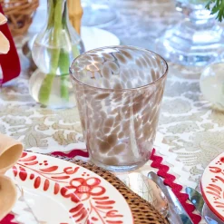 Mrs. Alice Dappled Sand Glasses (Set of 4)< Summer Glassware | Glasses