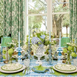 Mrs. Alice Dappled White Glasses (Set of 4)< Summer Glassware | Glasses