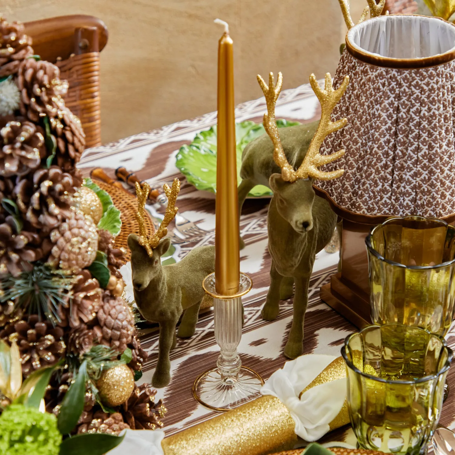 Mrs. Alice Deep Gold Candles (Set of 8)< Candles