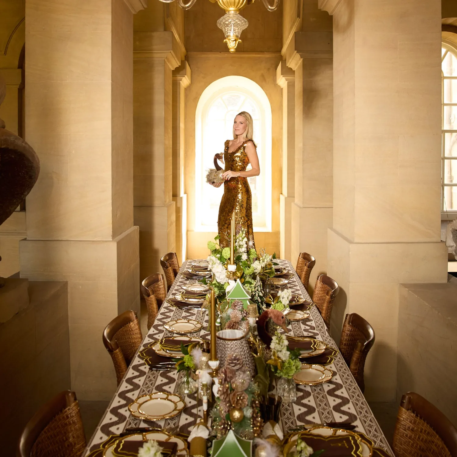 Mrs. Alice Deep Gold Candles (Set of 8)< Candles