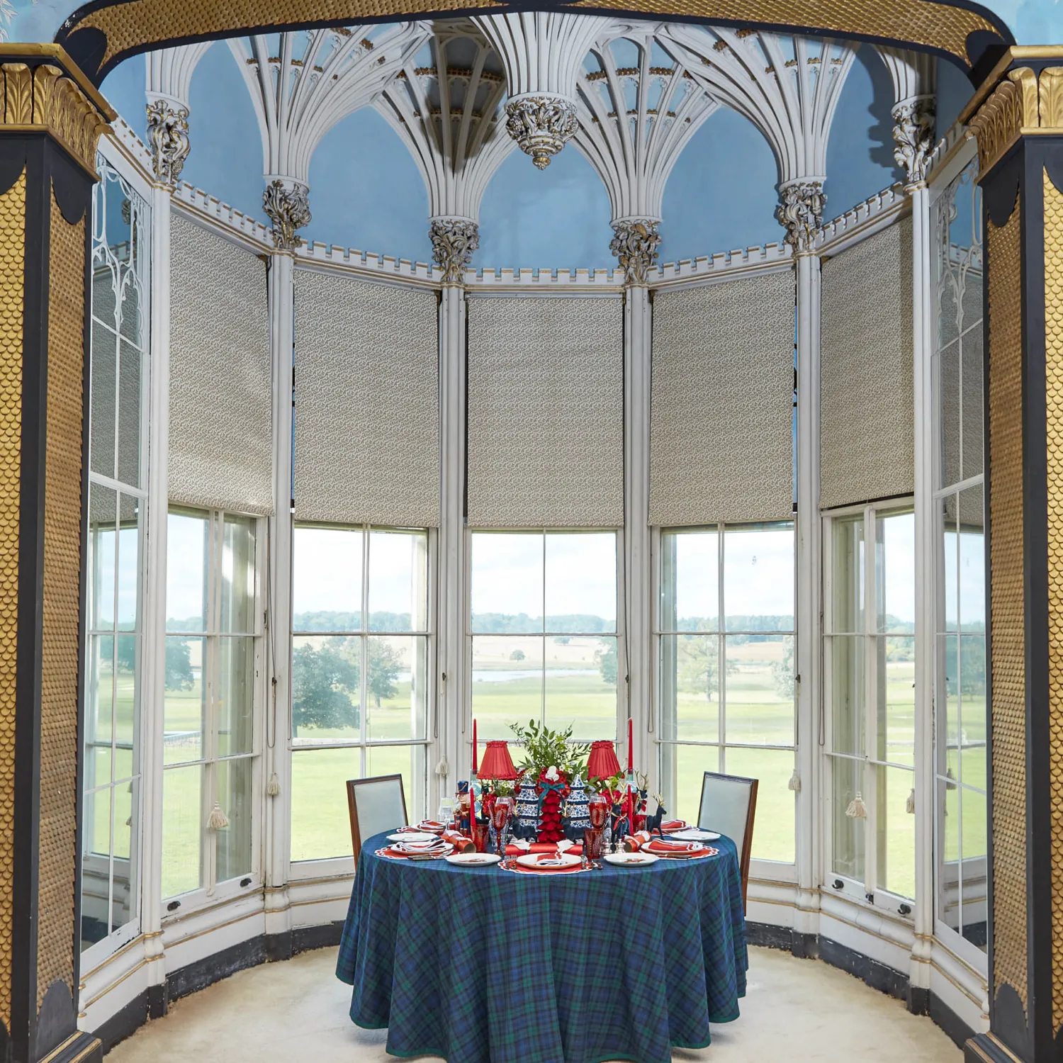 Mrs. Alice Driving Home for Christmas Dinner Plate< Dinner Plates