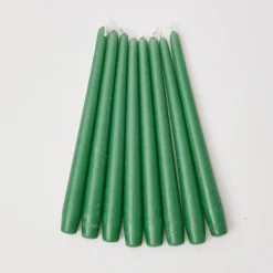 Mrs. Alice Dusty Green Candles (Set of 8)< Summer Candleware | Candles