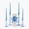 Mrs. Alice Eden Blue Candle Set< Candles | Candlescapes