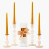 Mrs. Alice Eden Chestnut Candle Set (Mustard)< Candles | Candlescapes