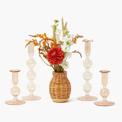 Mrs. Alice Eden Chestnut Candle Set (Mustard)< Candles | Candlescapes