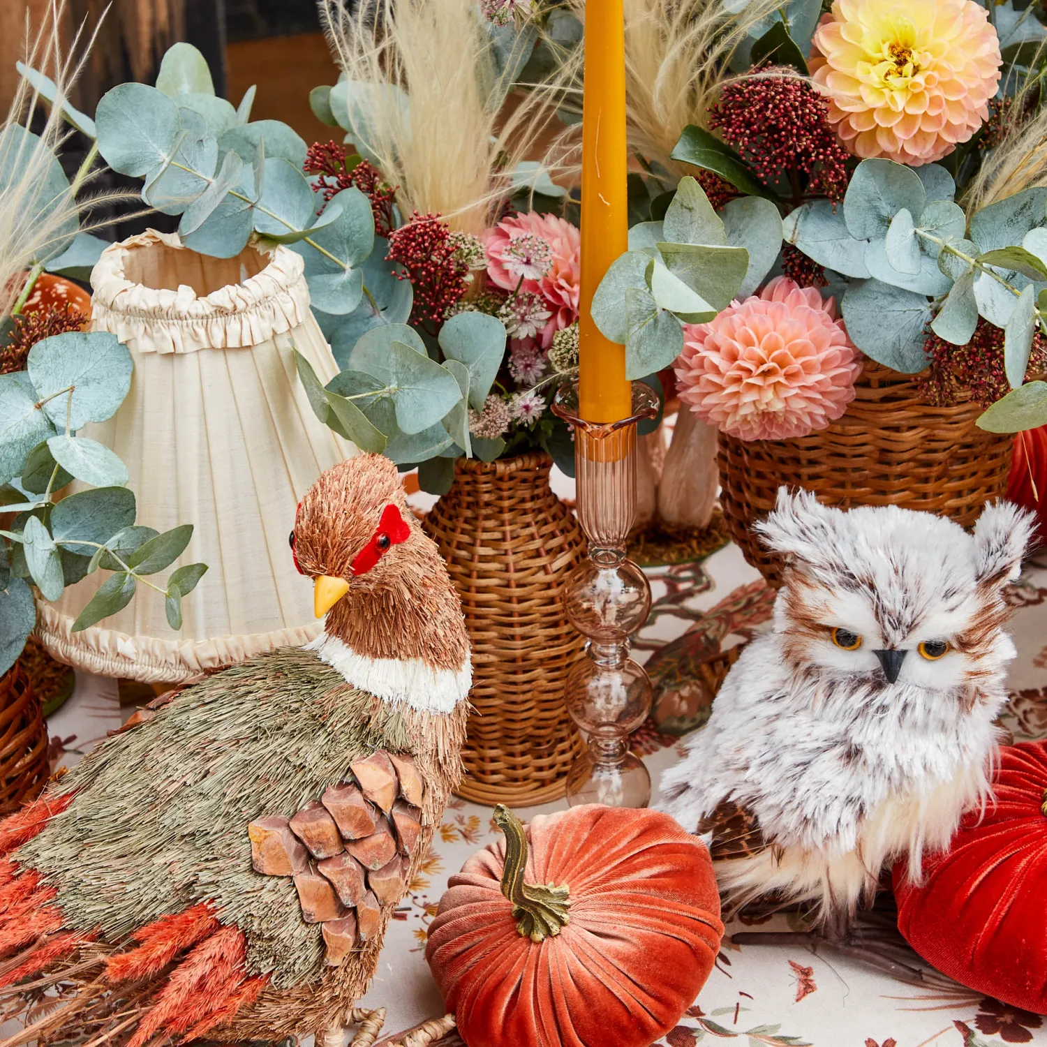 Mrs. Alice Eden Chestnut Candle Set (Mustard)< Candles | Candlescapes