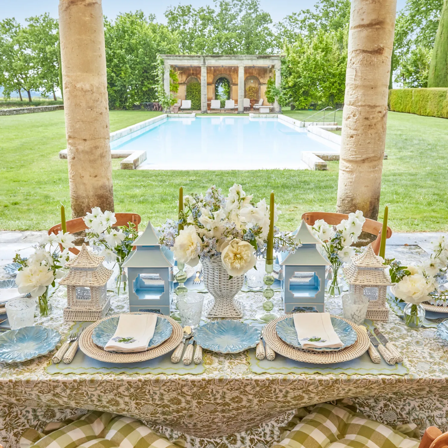 Mrs. Alice Eden Green Candle Set (Apple Green)< Candles | Candlescapes