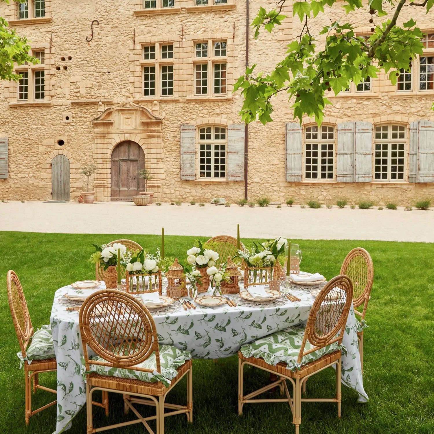 Mrs. Alice Eden Green Candle Set (Apple Green)< Candles | Candlescapes