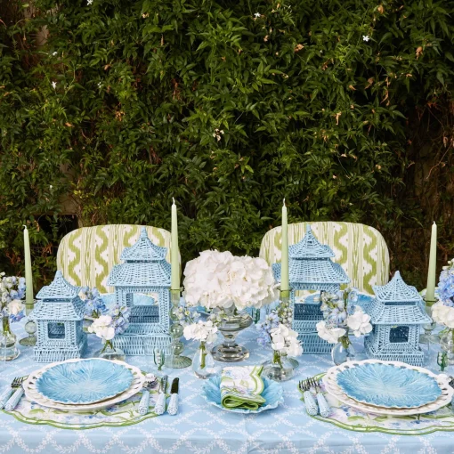 Mrs. Alice Eden Green Candle Set (Spring Green)< Candles | Candlescapes